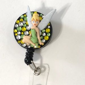 Disney Tinkerbell ID Badge Holder Reel